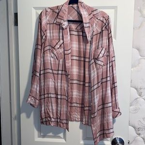 Torrid Size 4 Long Sleeve Button Down Shirt